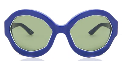 Marni Cumulus Cloud Blue Je3 Men's Sunglasses Blue Size 63
