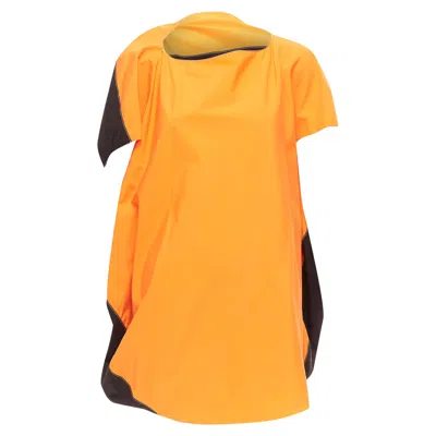 Marni Cut Mini Dress In Orange