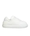 Marni Leather Sneakers In White