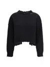 Marni Black Cotton Sweater In Black