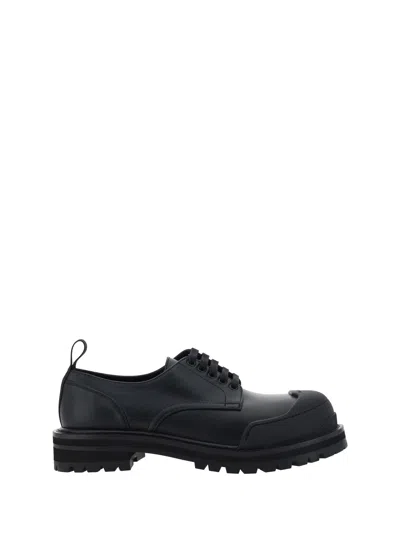 Marni Dada Army Derby Shoes In Black