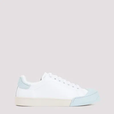 Marni Dada Bumper Sneakers In Lily White Mineral Ice