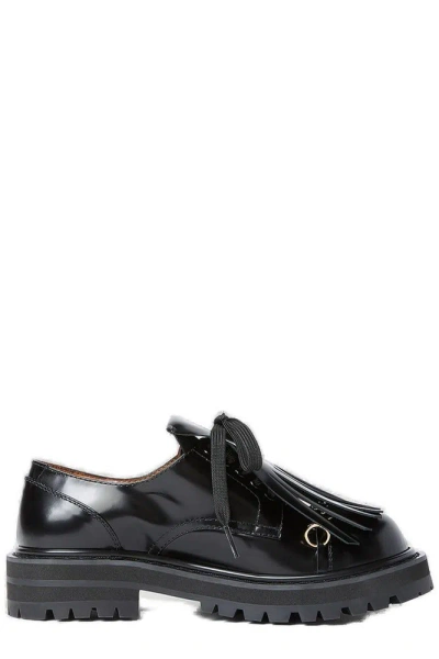 Marni Dada Derby Shoes In Black