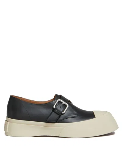 Marni Dada Contrasting-toecap Sneakers In Black