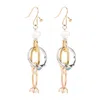 MARNI DEEP GOLD METAL EARRINGS