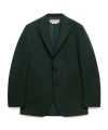 Marni Deep-green Techno-fabric Jacket In Green