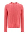 Marni Maglione In Misto Lana Ricamato Uomo In Red