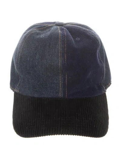 Pre-owned Marni Denim Baseball Hat In Blue