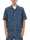 Marni Logo Western Denim Shirt