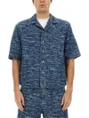 Marni Logo Western Denim Shirt