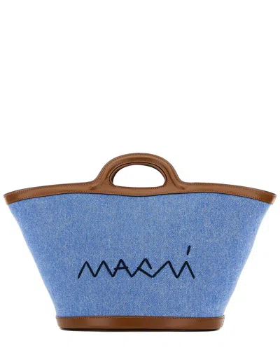 Marni Denim Bucket Bag Bucket Bag In Blue
