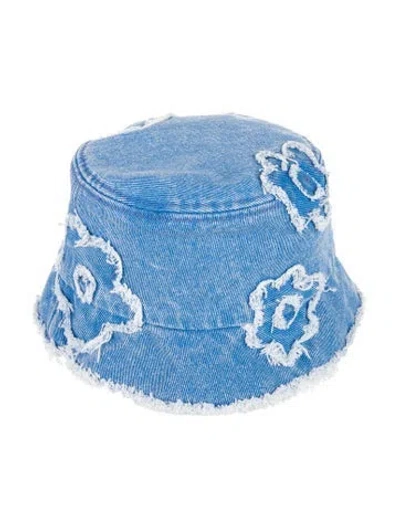 Pre-owned Marni Denim Bucket Hat In Blue