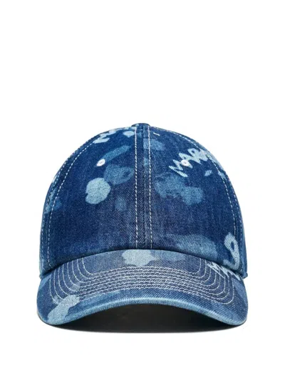 Marni Denim Hat In Blue