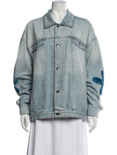 Pre-owned Marni Denim Jacket In Blue