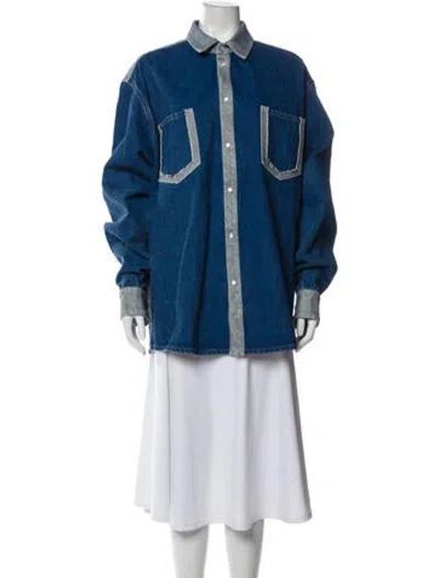 Pre-owned Marni Denim Jacket W/ Tags In Blue