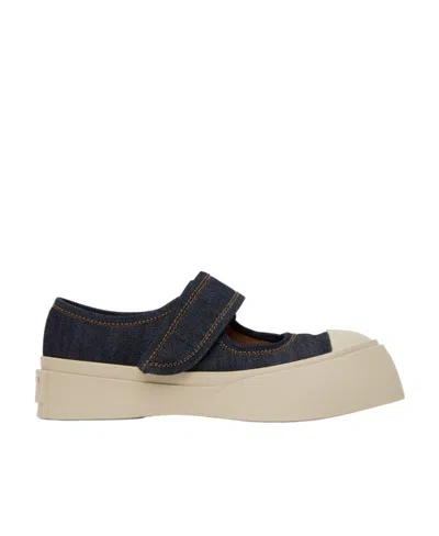 MARNI DENIM MARY JANE SANDALS