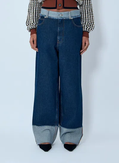 Marni Denim Pants In Blue