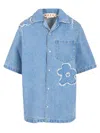 Marni Short Sleeve Button Up Top