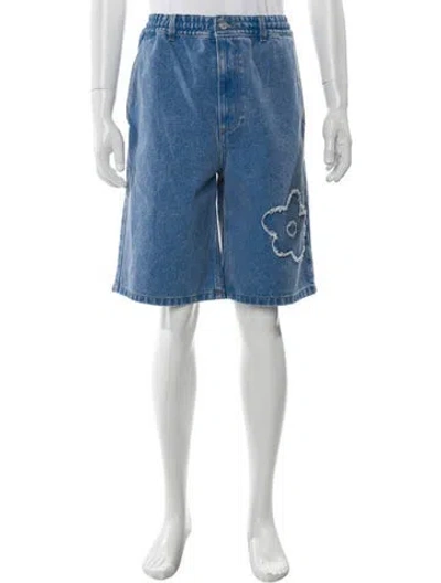 Pre-owned Marni Denim Shorts W/ Tags In Blue