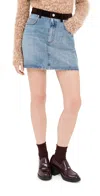 Marni Denim Skirt Deep Blue In Blue