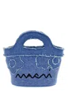 Marni Women's Denim Micro Tropicalia Handbag In Denim