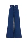 Marni Denim Wide-leg Jeans In Blue