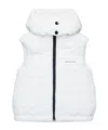 Marni Detachable-hood Quilted Waistcoat In White