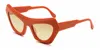 Marni Devil's Pool Cat-eye Frame Sunglasses In Orange