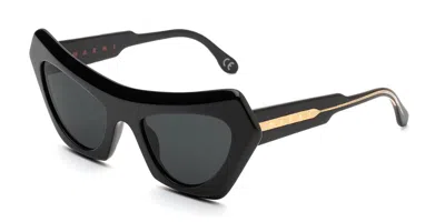 MARNI DEVIL'S POOL 3627 ZTJ WOMEN’S SUNGLASSES BLACK SIZE 56