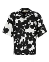 Marni Dilles Printed Short Sleeved Shirt In Black