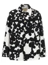 Marni 'floral Bloom' Jacket With Front Pockets In Multicolor