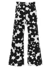 Marni Floral-print Gabardine Trousers