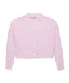Marni Distressed Cardigan In Pink