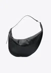 Marni Dot Leather Shoulder Bag In Black