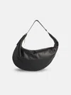 Marni 'dot' Medium Hobo Bag In Black Leather