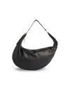 Marni Black Leather Hobo Dot Shoulder Bag