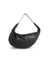 Marni Black Leather Hobo Dot Shoulder Bag