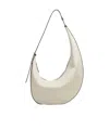 Marni Cream Leather Dot Small Hobo Bag In White