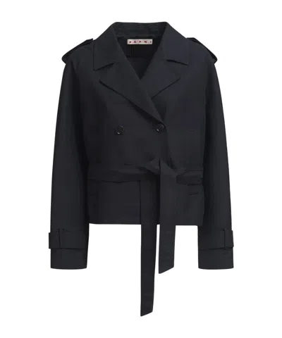 MARNI DOUBLE-BREASTED TRENCH JACKET