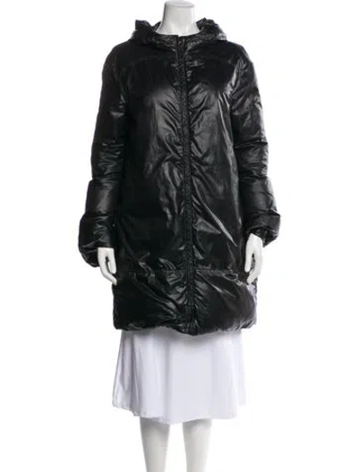 Pre-owned Marni Down Coat In Black