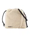 Marni Drawstring Bucket Bag In White