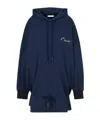 Marni Drawstring Mini Dress In Blue