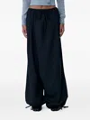 Marni Drawstring Wide-leg Trousers In Blue
