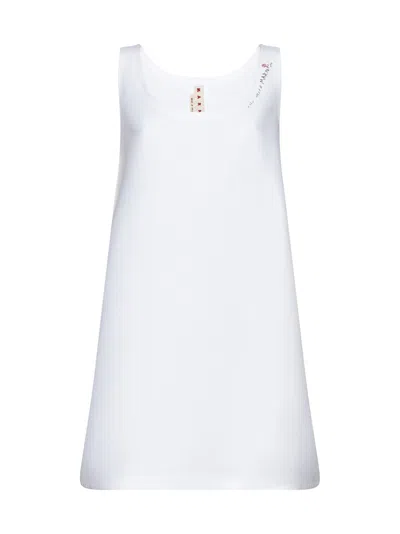 Marni Dress In Lily White