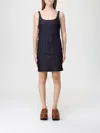 Marni Denim Dress In Multi