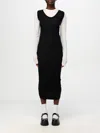 Marni Multi-layered Dress With Crinkled Hem In Weiss