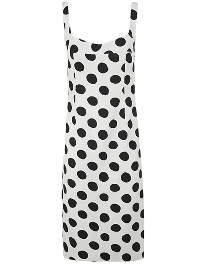 Marni Dress With Straps Clothing In White