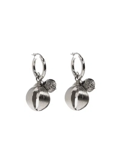 Marni Drop Earrings In Gray