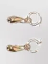 Marni Drop Earrings Polished Finish In Gold