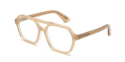 Marni Droxxul Kobicha Pxk Men's Glasses Brown Size 57 - Free Lenses - Blue Light Block Available In Opaque Kobicha Brown